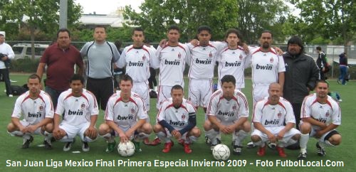 Liga Mexico  Final Primera Especial Invierno 2009