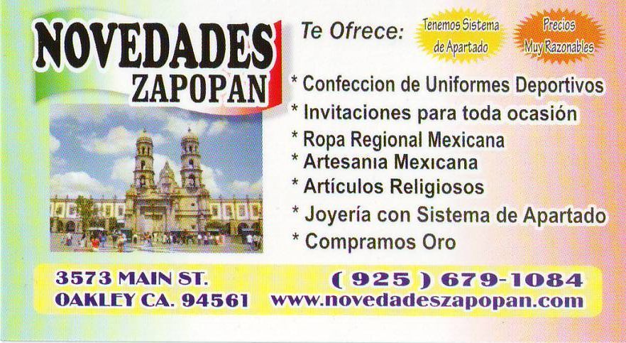Novedades Zapopan
